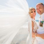 Reem Acra Wedding Dress Kelly & Nathan