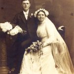 grandmother's wedding dress restoration and preservation
