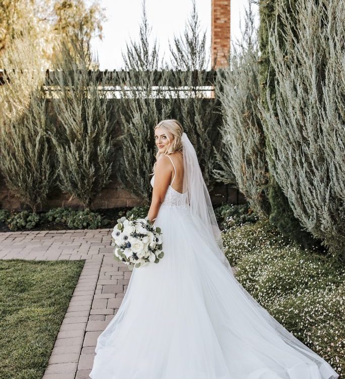 Kinsley James Wedding Dress Cleaning - Cecily and Ryan
